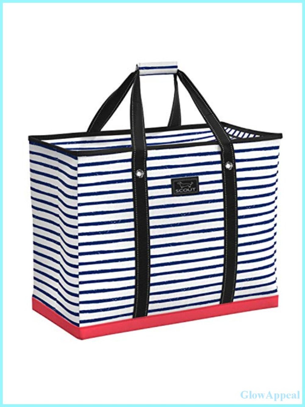 XX-Large Heavy Duty Tote Bag Zips Shut, Water-Resistant, All-Weather Woven